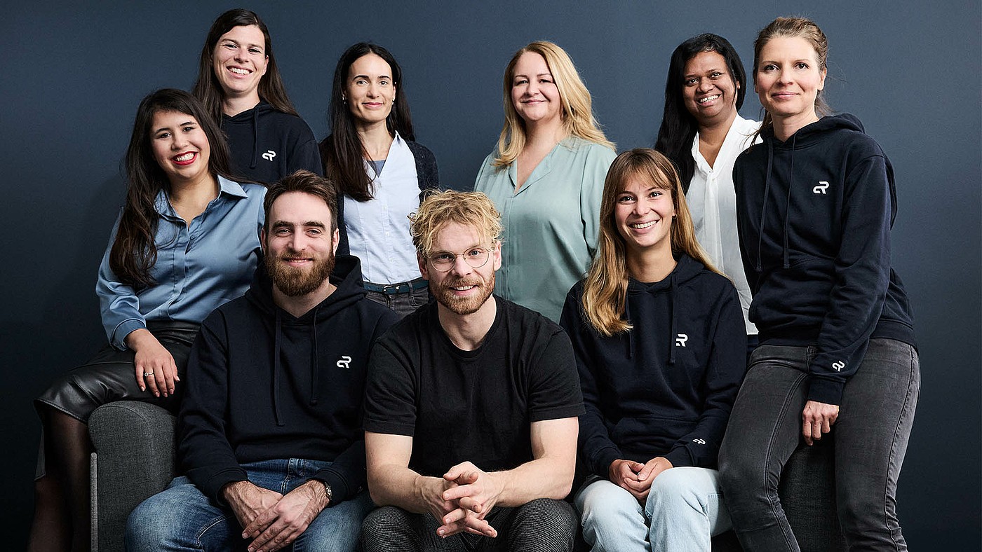 A group photo of Agile Robots’ People and Talent team. 