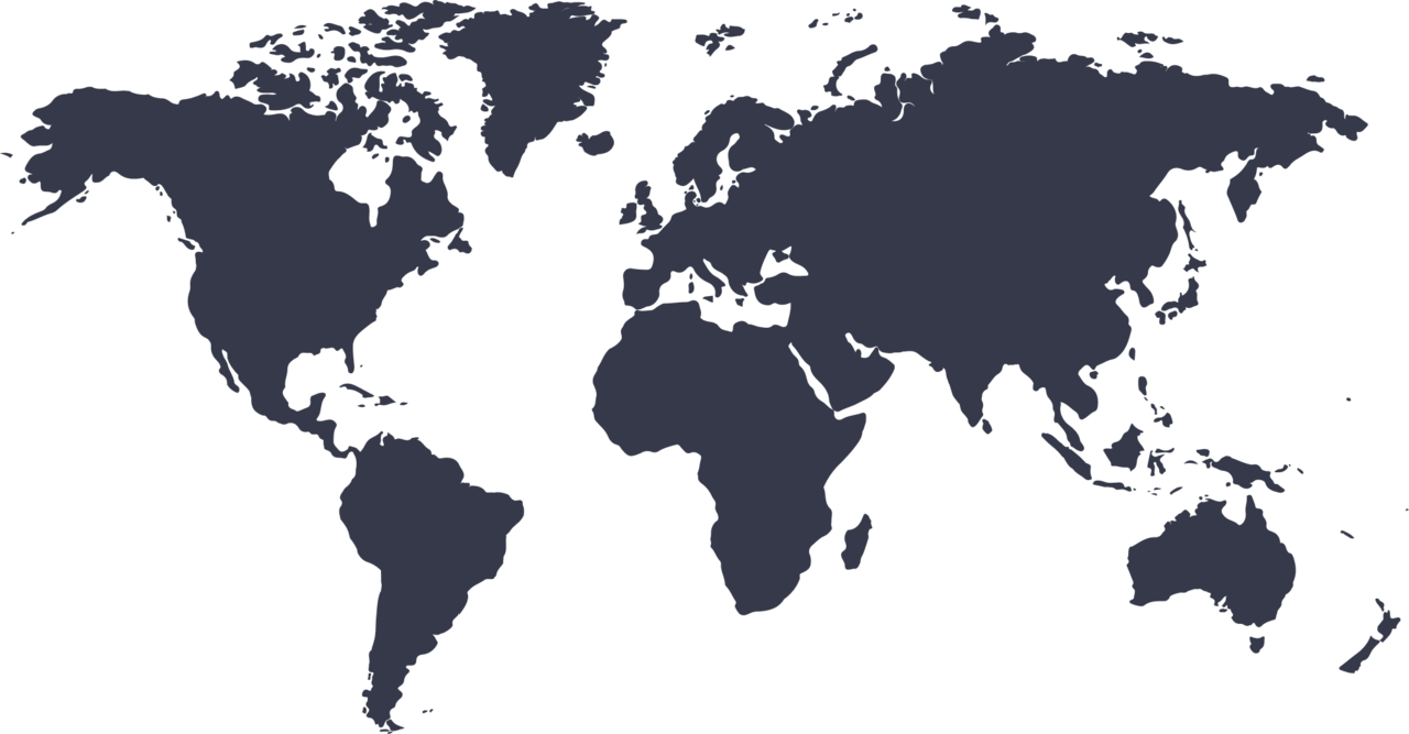 A world map showing the different regional headquarters and production sites of Agile Robots